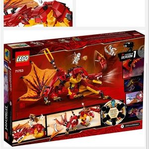 Lego Fire Dragon Attack